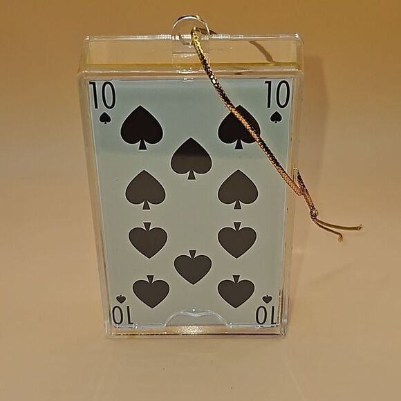 Authentic louis vuitton card # 10 with gold glitter frame. - Picture 2 of 2